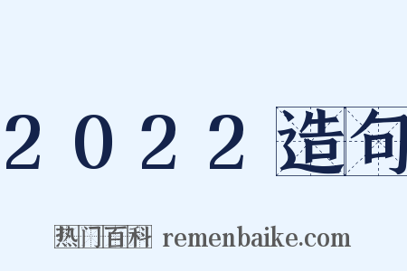 2022造句是什么意思的图片
